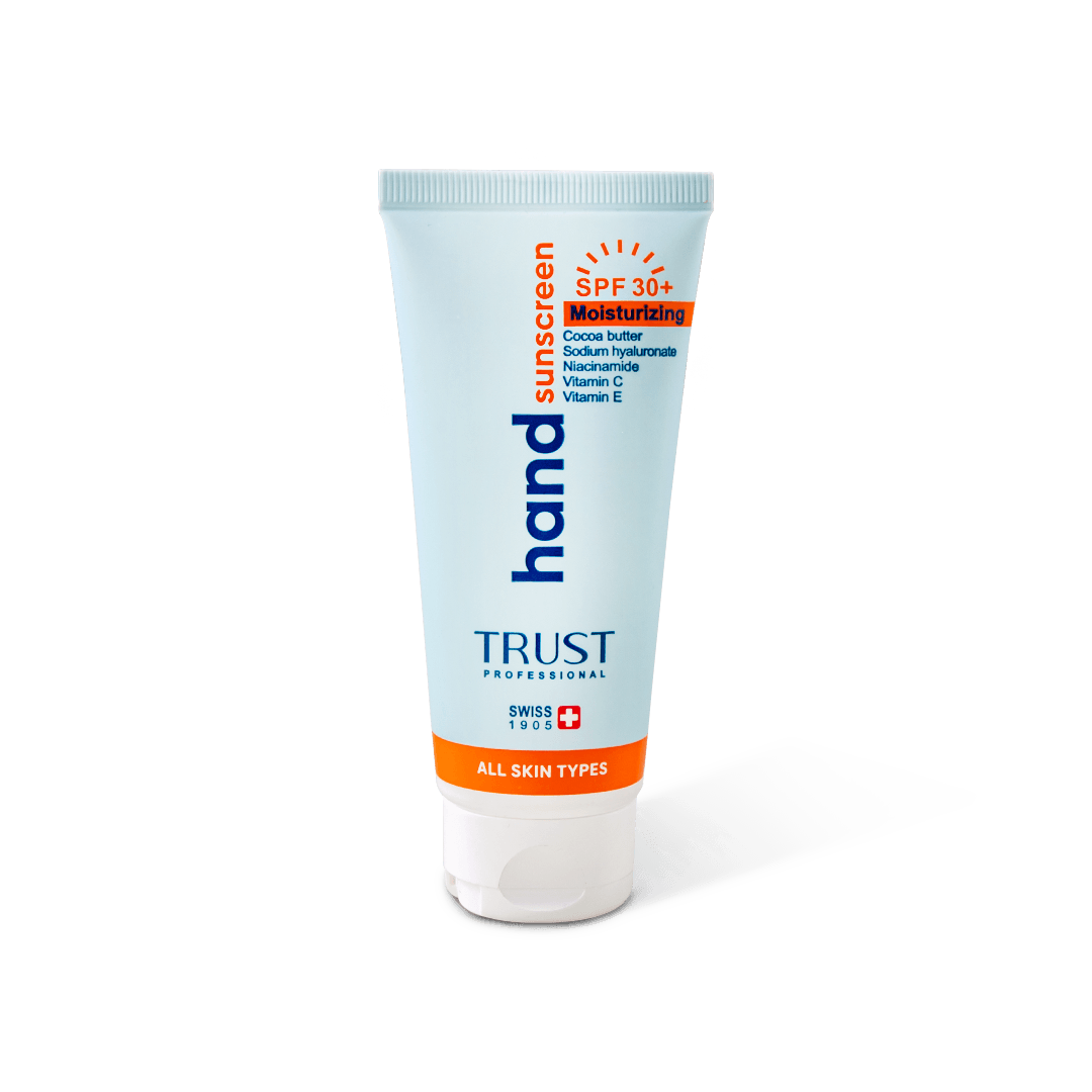 کرم تخصصی دست ضدآفتاب و آبرسان +SPF30 بی‌رنگ تراست